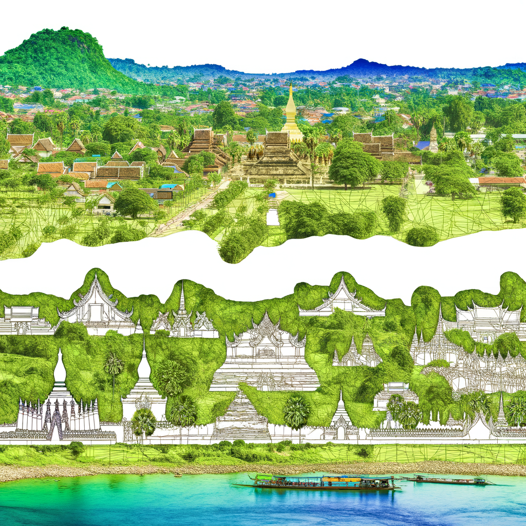 Laos ve Turistik Yeri Luang Prabang