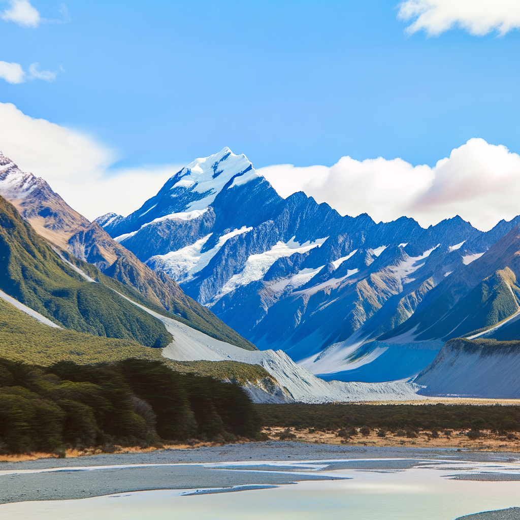 Aoraki / Mount Cook: Yeni Zelanda’nın Göz Kamaştırıcı Cenneti