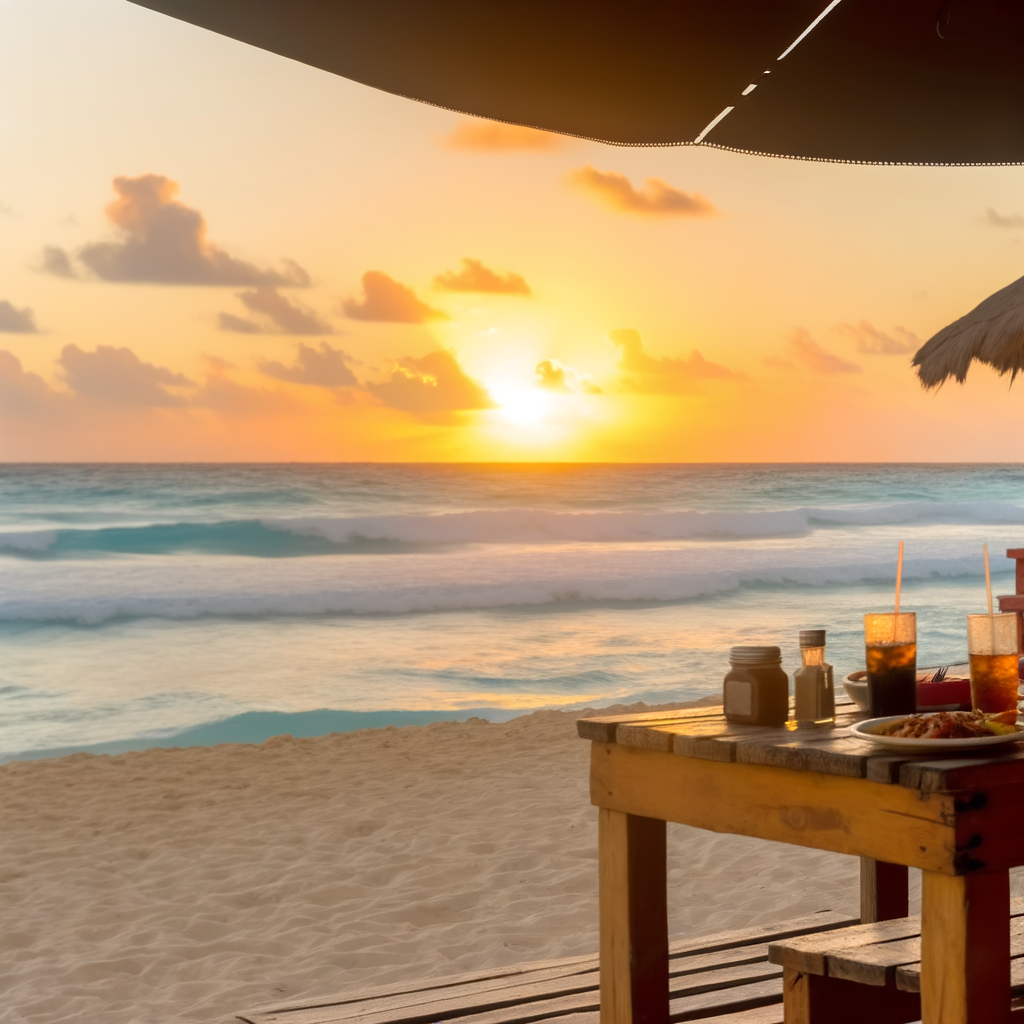 Cancun, Meksika’da Bir Cennet