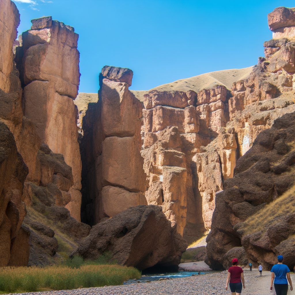 Kazakistan ve Turistik Yeri: Charyn Kanyonu