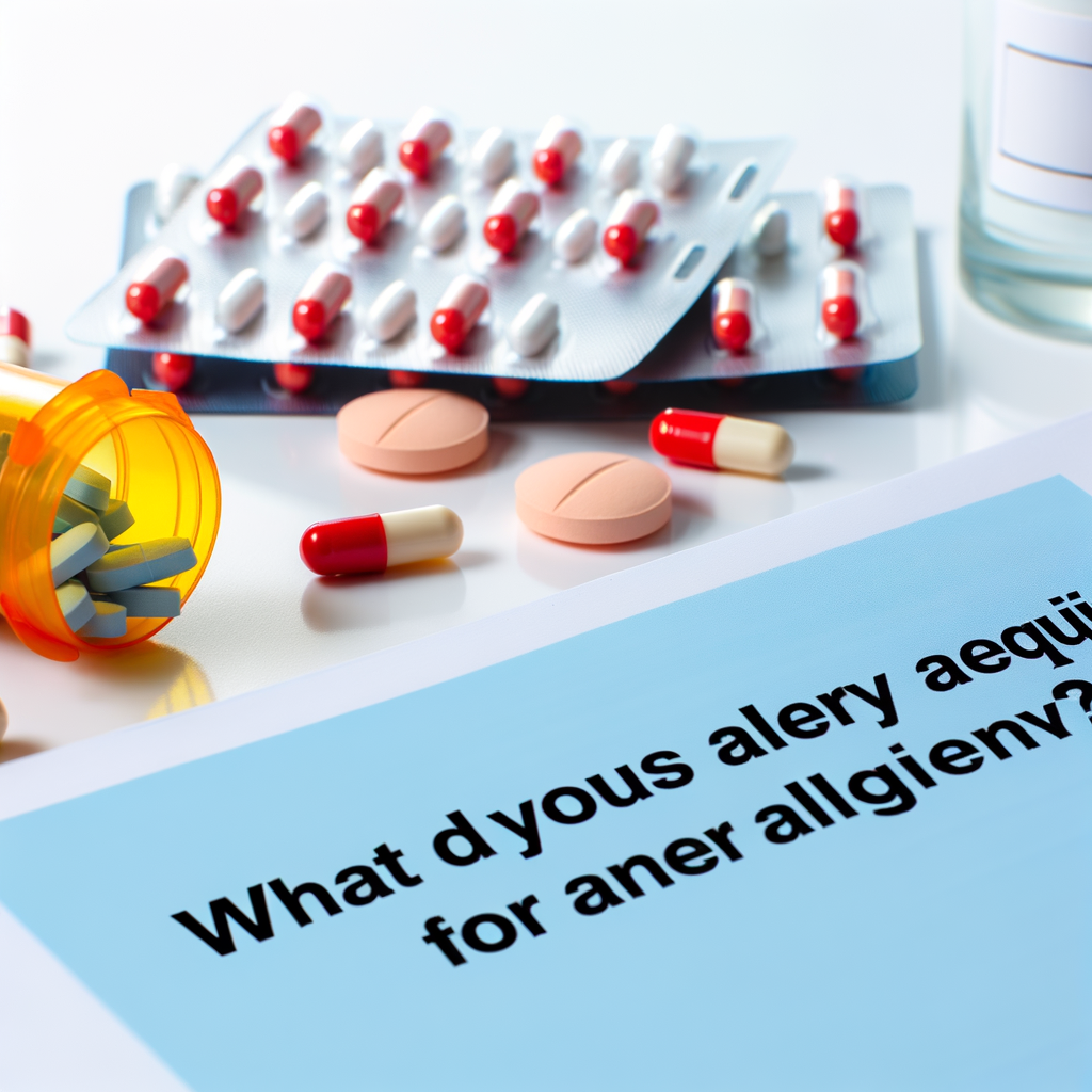 Alerji Yönetimi: İlaçlarla İlgili Önemli Bilgiler