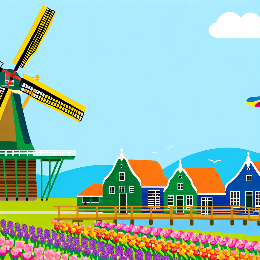 Hollanda ve Turistik Yeri: Zaanse Schans