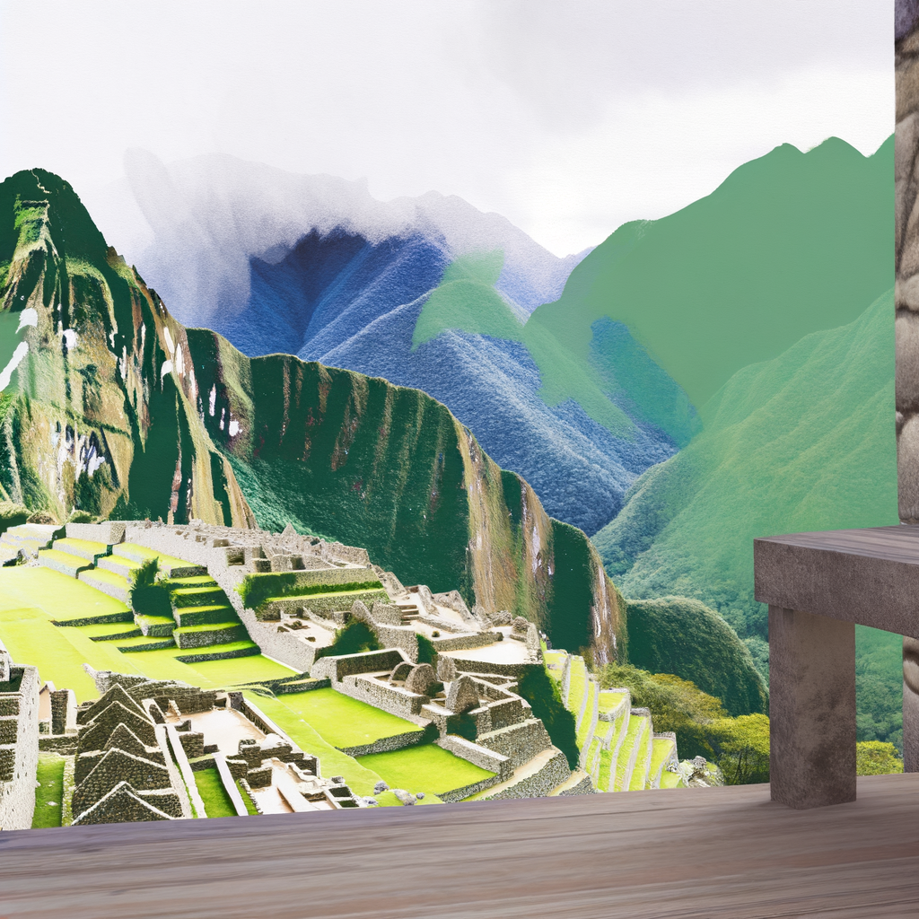 Peru ve Turistik Yeri Machu Picchu