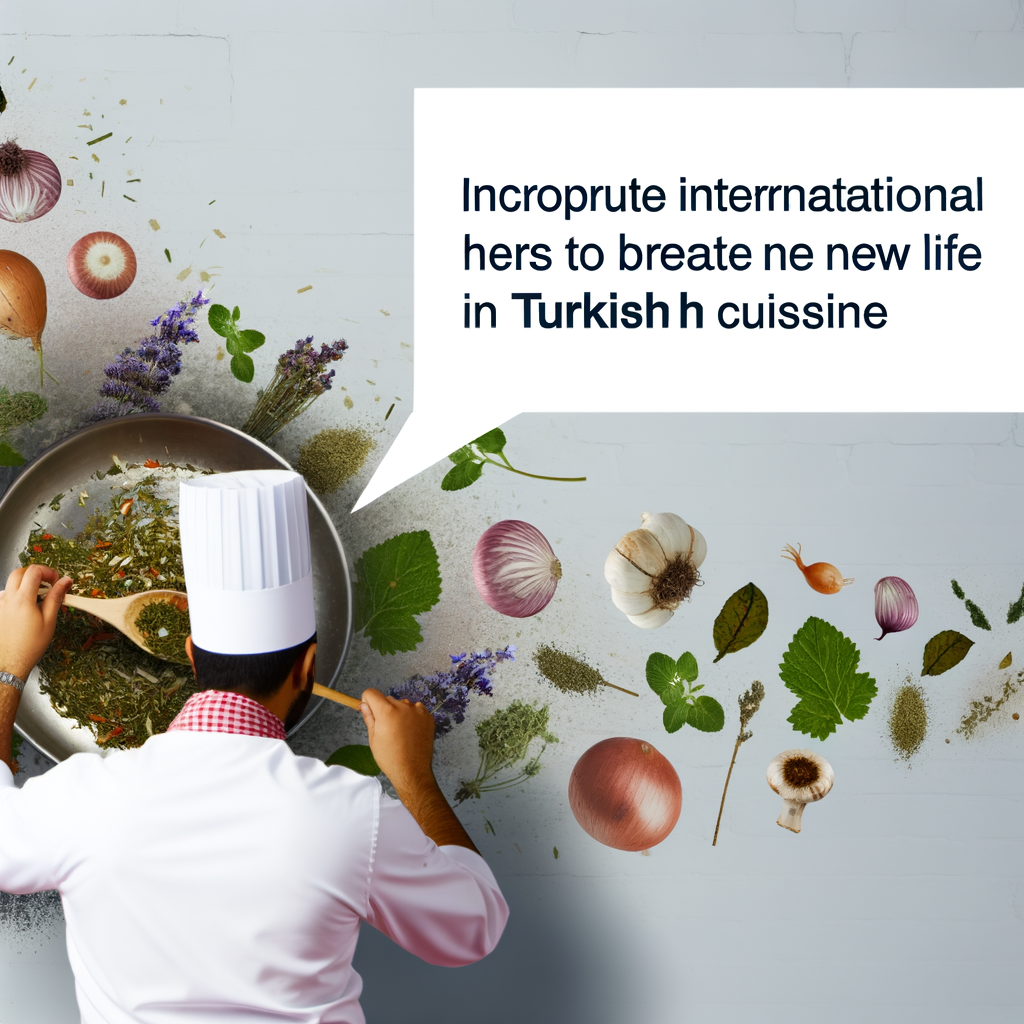 Uluslararası Tatlar: Türk Lezzetlerine Yeni Bir Bakış